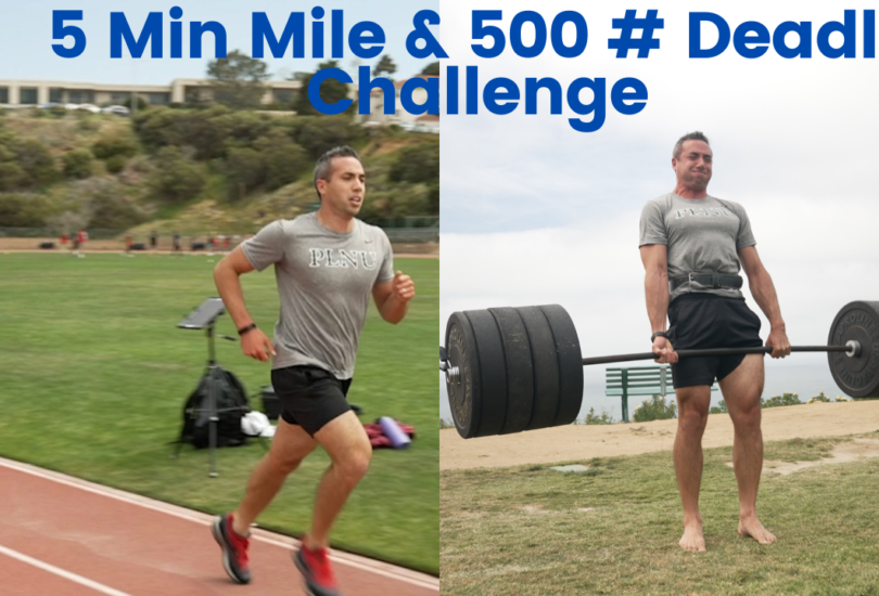 5 Min Mile &#038; 500 Pound Deadlift Challenge | Pre-Test